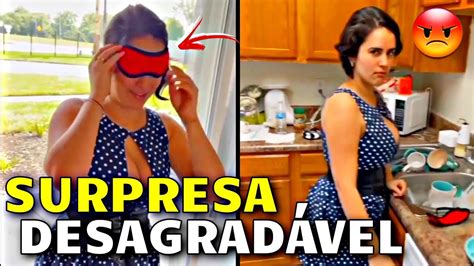 Esposa N O Gostou Da Surpresa Do Marido Veja O Que Ela Faz Youtube