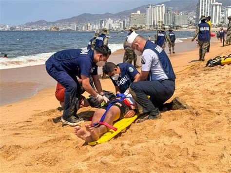 Autoridades De Acapulco Participan En Simulacro De La Secretar A De