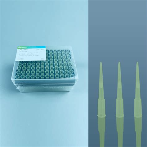 VISOSCI 20uL Sterile Filter Tips DNA RNA Free Pipette Tips With Filter