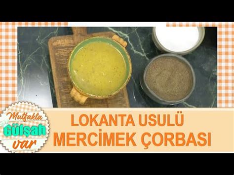 Lokanta Usulü Süzme Mercimek Çorbası Nasıl Yapılır Çorba Tarifleri