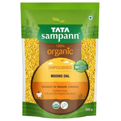 Tata Sampann Organic Moong Dal G Jiomart