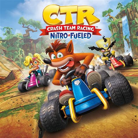 Ctr Crash Team Racing Nitro Fueled Box Cover Art Mobygames