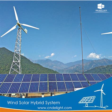 Photovoltaikanlagen Solar And Windenergie Gowe Grid Tie 500 W Solar Wind Hybrid System 400 W