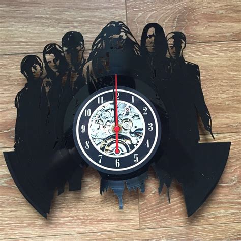 Dumbledore Harry Potter Vinyl Record Clock Wall Decoration Modern