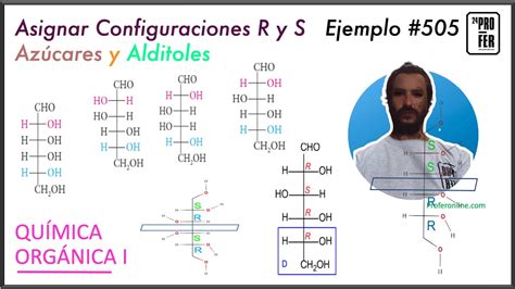 R Y S En Az Cares Y Alditoles En Proyecci N De Fischer Ejemplo