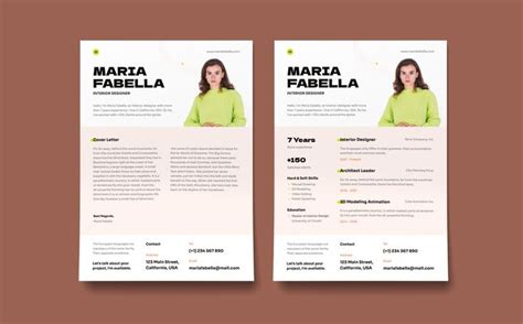 CV Resume Modern Minimal Template Resume Template Cv Resume Template