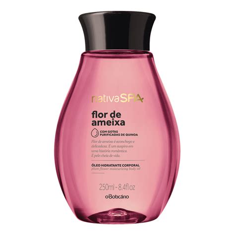 Óleo Hidratante Desodorante Corporal Nativa SPA Flor de Ameixa 250ml