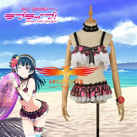 W1059 Lovelivesunshineaqours Tsushima Yoshiko Awakening Sexy Bikini