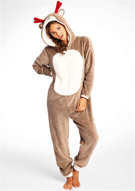 Combinaison pyjama renne de Noël LolaLiza