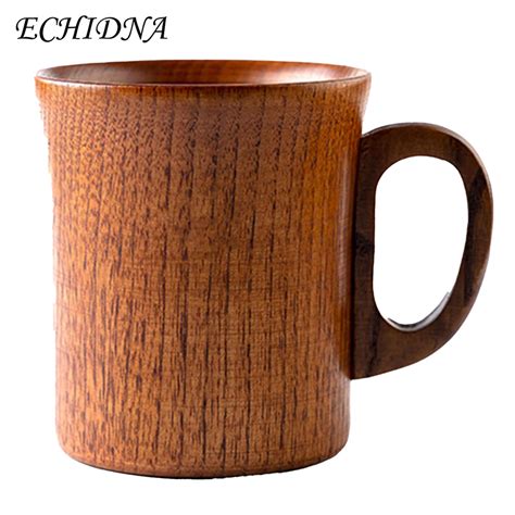 Echidna Beer Mug Minimalistic Jujube Wood Tea Cup Daraz Lk