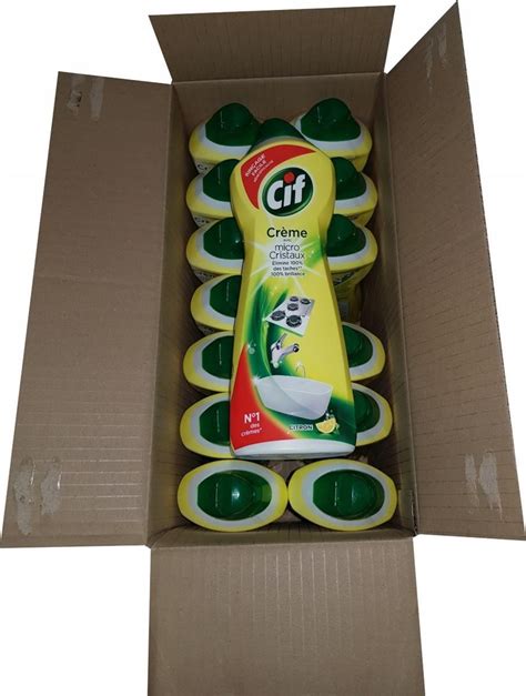 Mleczko Cif 750ml X 14 Szt Lemon Cytryna Karton Opinie I Atrakcyjne