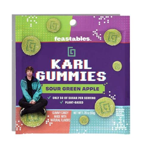 Jual Mrbeast Feastables Chocolate Karl Gummy Gummies All Products Plant