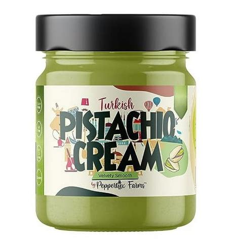 Peppertux Farms Pistachio Cream 100 Pure And Natural Pistachio Butter Vegan Cream High