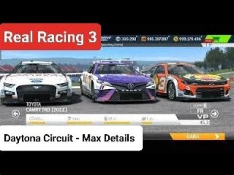 Real Racing 3 NASCAR Daytona Circuit Android 13 Gameplay Max