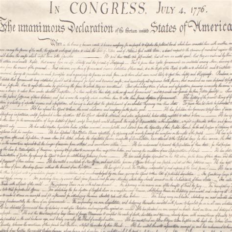 Halftone Reproduction Of Declaration Of Independence Ebth