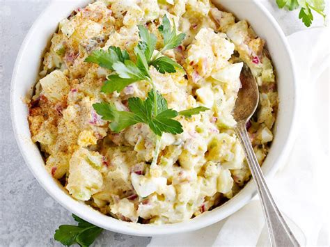 Classic Creamy Potato Salad Seasons And Suppers