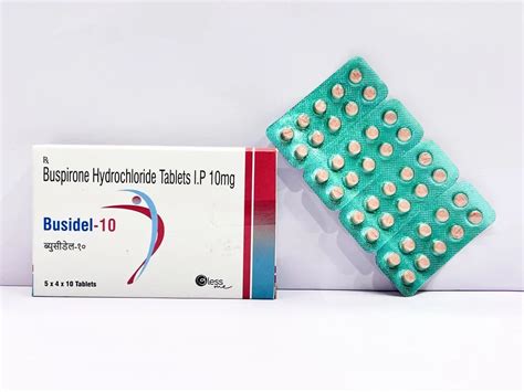 Buspirone 10 Mg Tablets Packaging Type Blister At Rs 55stripe In