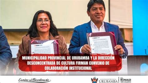 Municipalidad Provincial de Urubamba y la dirección desconcentrada de