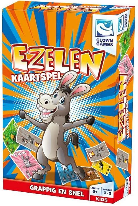 Clown Games Ezelen Kaartspel Games Bol