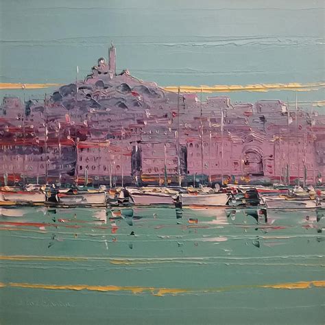 Peinture Vieux Port De Marseille Par Corbi Re Liisa Carr D Artistes