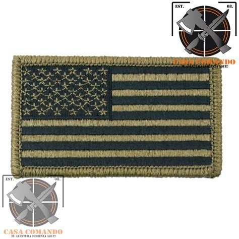 Parche Ocp American Flag Patch With Hook Back