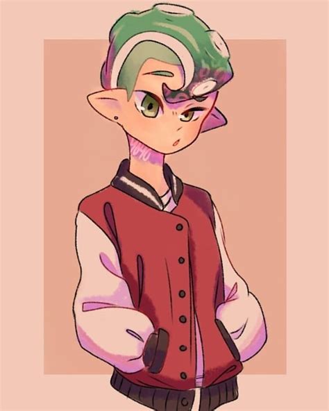 Boy octoling fan art : splatoon