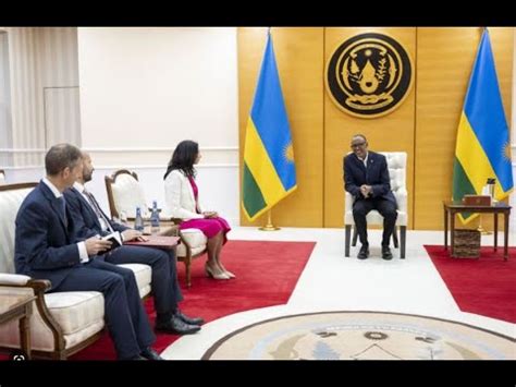 Perezida Kagame Na Minisitiri Wumutekano Mu Bwongereza Baganiriye Ku