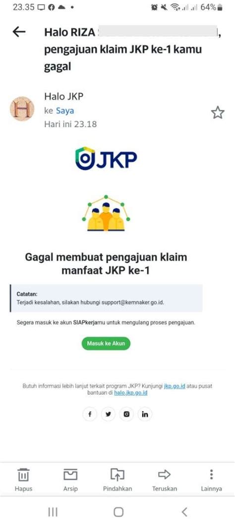 Tidak Bisa Klaim Jaminan Kehilangan Pekerjaan Jkp