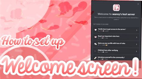 Discord Welcome Template