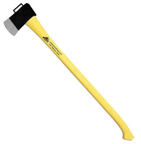 Pick Axe 36 In Handle Length High Carbon Steel Head Material Yellow Fiberglass Handle