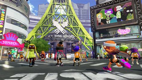 Splatoon Painting The Town In Story Mode Miketendo64