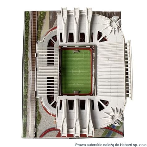 Stadion piłkarski OLD TRAFFORD Manchester United FC Puzzle 3D 186