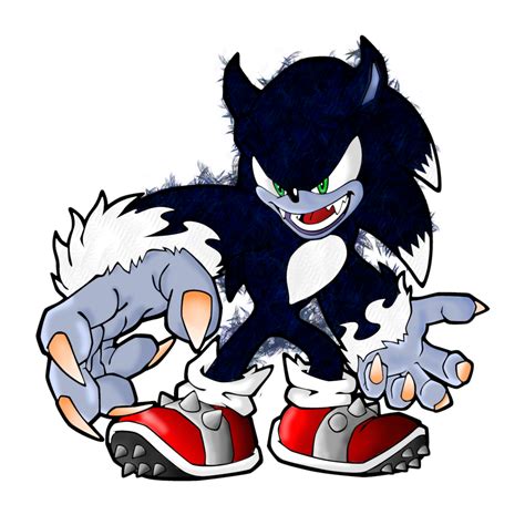 Sonic The Werehog By Ssbralian On Deviantart