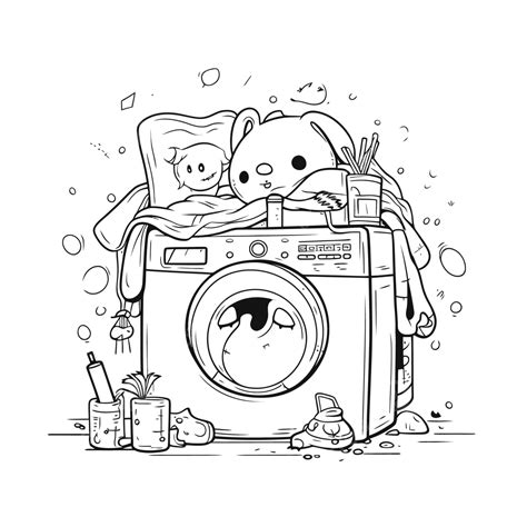 Washing Machine Drawing