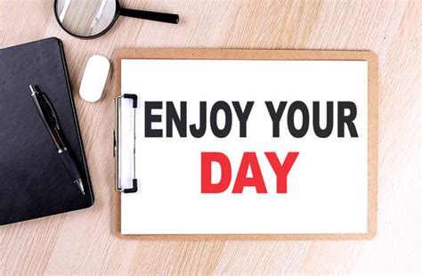 "Enjoy Your Day" Images – Browse 79 Stock Photos, Vectors, and Video ...