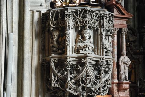 Un Lugar Una Imagen P Lpito De La Catedral De San Esteban Viena