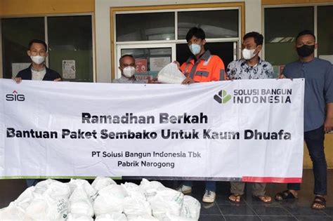 FOTO SIG Salurkan Bantuan Rp7 62 Miliar Dalam Rangkaian Ramadan