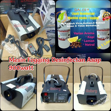 Jual Mesin Fogging Mesin Asap Fog Mesin Watt Bonus Liquid