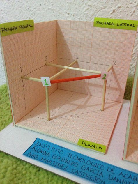 Ideas De Maquetas Geometr A Descriptiva Maquetas Geometr A