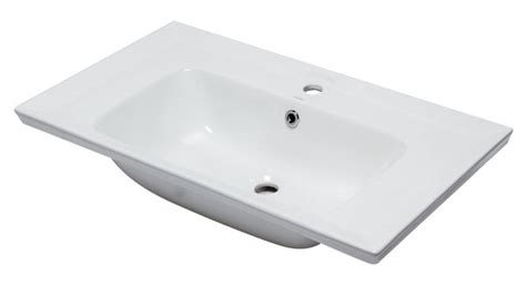 Eago Bh003 White Ceramic 32x19 Rectangular Drop In Sink Luxury