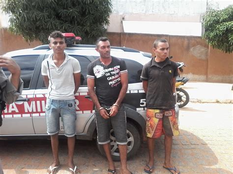 BREJO DOS SANTOS PB NOTICIAS Polícia Militar prende trio e apreende