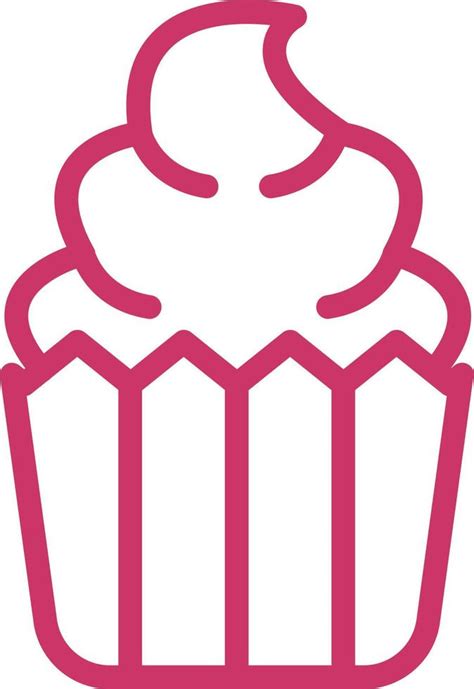 Cupcake Vector Icon Design 22788138 Vector Art At Vecteezy