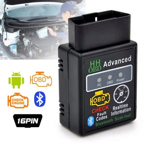 Elm327 V2 1 Bluetooth HD Auto Car Obd1 Bluetooth Scanner Advanced OBDII