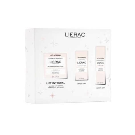 Lierac Lift Integral Coffret Cr Me Nuit R G N Rante Ml S Rum