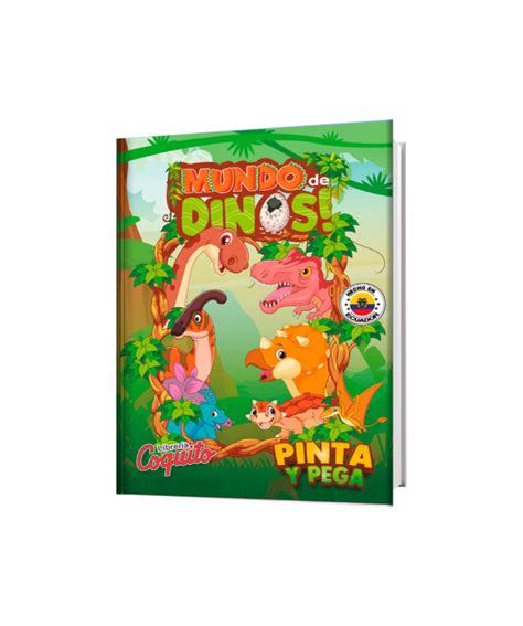 PINTA Y PEGA MUNDO DE DINOS LIBCO S A