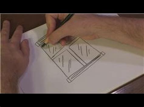 Drawing Techniques How To Draw A Glass Window YouTube