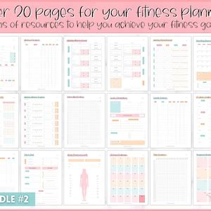 Ultimate ADHD Planner Bundle Printable ADHD Daily Life Planner Brain