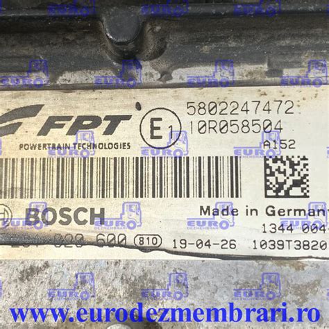 IVECO S WAY ECU ESC 4460650730 Truck Dismantling