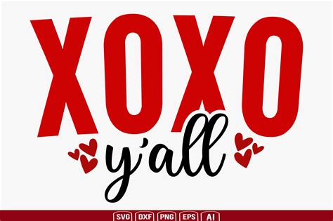 Xoxo Yall Graphic By Creativemim2001 · Creative Fabrica