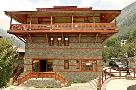 Resort In Manali An Eco Friendly Handmade Hotel Perched Atop Lush Hills Architectural